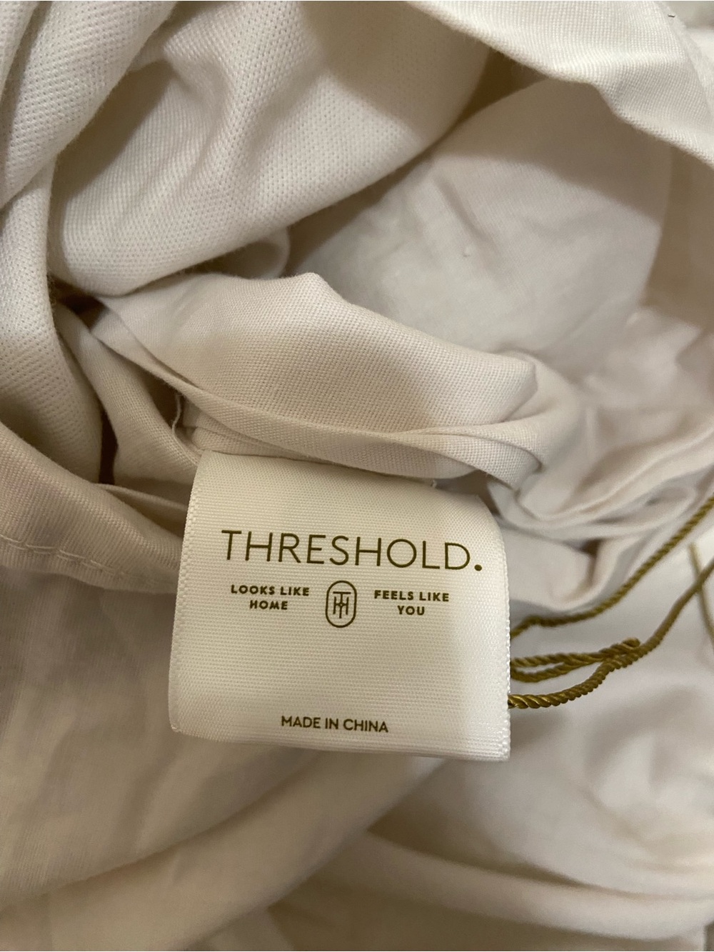 Threshold  Cotton Comforter 108 X 94”